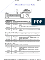 Manifold Absolute Pressure Sensor (MAP)