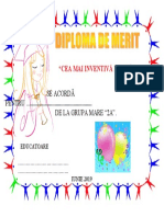 Diploma Personalizata 7 INVENTIV
