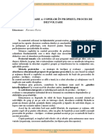 Căi de Implicare A Copiilor În Propriul Proces de Dezvoltare