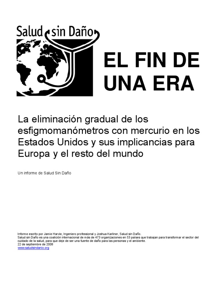 Fin de Una Era | PDF | Mercurio (Elemento) | Presión sanguínea