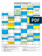 Academic Calendar July-Nov 2019