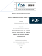 TRABAJO COLABORATIVO DISTRIBUCIÓN DE PLANTA 1° Entrega