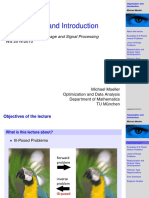 Organization and Introduction: Ill-Posed Problems in Image and Signal Processing WS 2014/2015