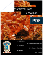 AGREGADOS CRISTALINOS Y MACLAS Carla Chaparro 2015 130023 PDF