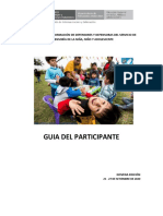 Guía Del Participante Curso Virtual de Formacion de Defensores 21-27 Set 2020