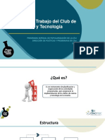 Plan Anual de Trabajo de Los Clubes de Ciencia y Tecnología PDF