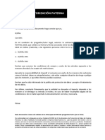 Autorización Paterna PDF