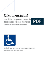 Discapacidad