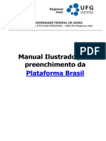 Cadastrar Novo Projeto-Manual Ilustrado Da Plataforma Brasil (CEP-UFG - Regional Jataí)