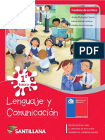 Lenguaje y comunicación 1° -  Cuaderno de escritura