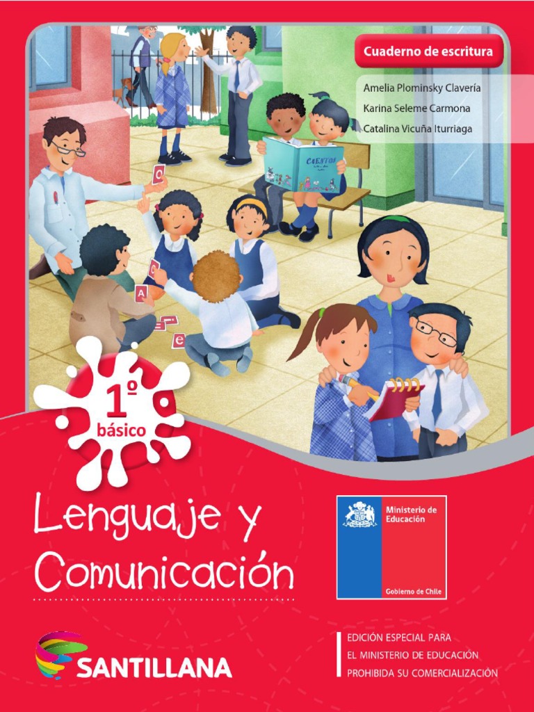 Lenguaje y Comunicación 1° - Cuaderno de Escritura | PDF