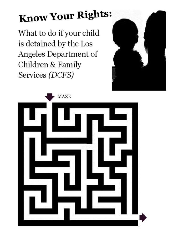 DCFS Know Your Rights Sept 2020 PDF Child Protective Services