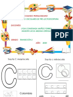 Actividades de La Consonante C y La Receta.