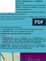 Relación planta hostedante y ambiente