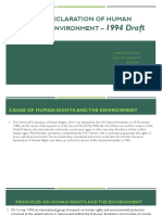 Universal Declaration of Human Rights and Environment PDF