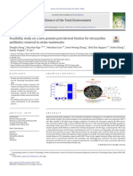 Feasibility Study On A New Pomelo Peel Derived Biochar For Tetracycline Antibiotic Removal in Swine Wastewater