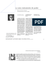 La Indiferencia Como Instrumento de Poder PDF