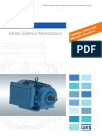 WEG w22 Motor Eletrico Monofasico 50069982 Brochure Portuguese Web PDF