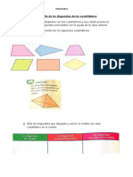 las diagonales de los cuadriláteros