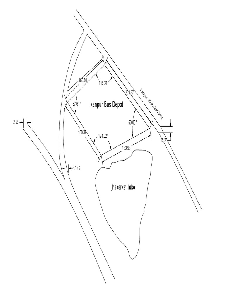 Kanpur Map-Plan PDF | PDF