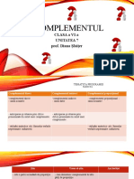 Complementul Clasa A VI-a