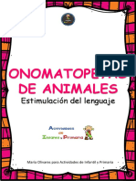 Onomatopeyas Animales PDF
