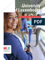 University of Luxembourg: Our Master Degree Programmes