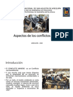 Aspectos de Los Conflictos: Universidad Nacional de San Agustin de Arequipa