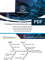 Plantilla Sustentacion PATEL - IV - Sistema - Domotico