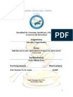 IMPORTANCIA DEL ARGUMENTO PARA LOS ABOGADOS (Final)