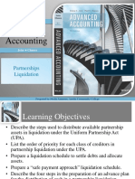 Advanced Accounting: Partnerships Liquidation