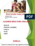 Educación Familiar