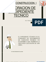 Elaboracion de Un Expediente Tecnico