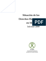 Informe sobre la situación de los derechos humanos en Mendoza 2008 - Xumek