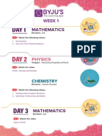 Study Plan - 06 - Class 11 - JEE