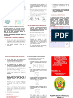 Triptico Puso Adecuado de Mascarilla