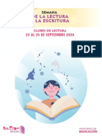 Semana de La Lectura y La Escritura 2020