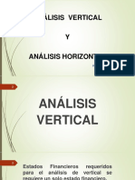 Análisis Vertical y A. Horizontal