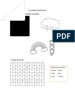 Ficha de Trabajo Sobre Las Señales Del Entorno - 18 de Septiembre