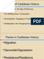 Periods of Caribbean History