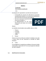 Proceso de Inicio y Planificacion