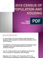 Zambia 2010 Census of Population and Housing