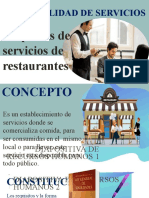 Empresas de Servico Restaurante