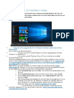 Create Windows 10 Installation Media