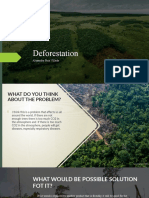 Deforestation: Alexander Pino Villada
