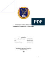 Proposal Tentang Perkembangan Teknologi PDF