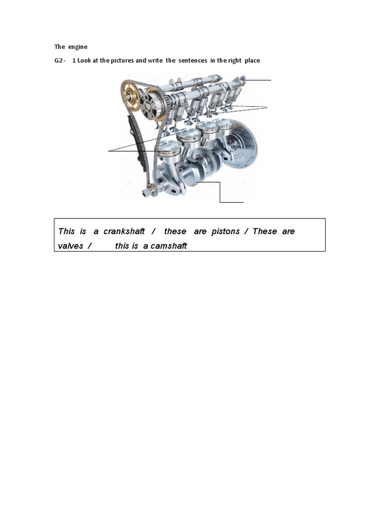 Engine Components Identification Guide | PDF