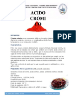 Acido Cromico Informe