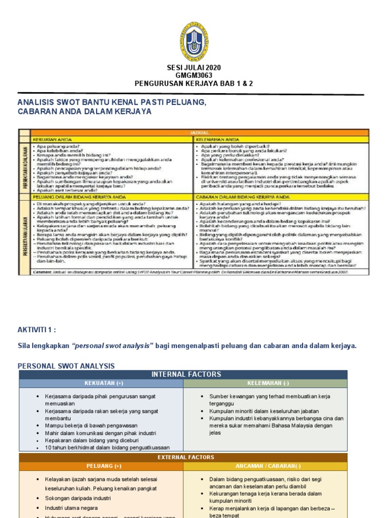 Aktiviti Bab Pdf