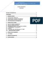 Estudio Topografico